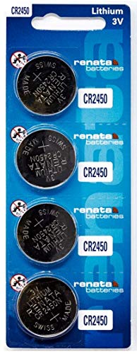 Coin Cell Battery 3V 24.5 x 5.0mm 540mAh (5 pieces)