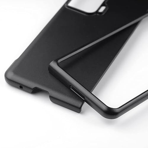 Ultra-Thin Smooth Matte Pc Case For Honor Magic Vs V Magicvs Magicv 5G Anti-Fingerprint Hard Protective Back Cover (Black,Honor Magic Vs) #TOP7