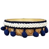 Bonito ribete para artesanía, aplicaciones, parches decorativos y adornos de telas.