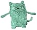 Inwolino 4038904087915 8791 - Peluche termico a forma di gatto, 17 x 26 cm, colore: Turchese