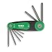 Produktbild TORX® 71294 Klapphalter Set 8tlg, TX9TX40, mit Duplex Grip  Made in Germany