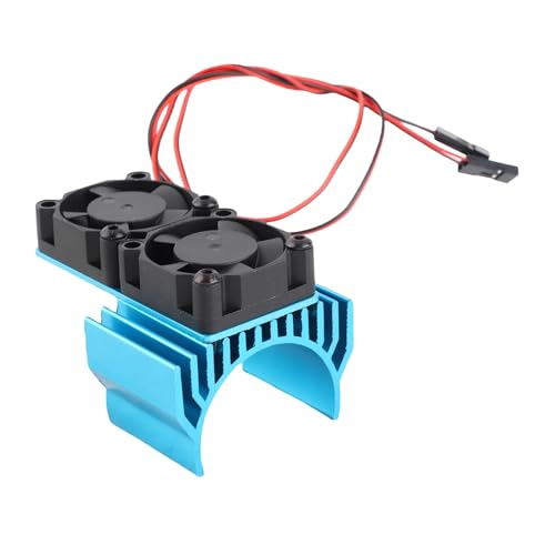 [Massimizza le prestazioni] Goditi l'utilizzo sicuro e stabile del set di ventola di raffreddamento ESC, aumentando le prestazioni del veicolo RC proteggendo mentre proteggendo i componenti chiave.