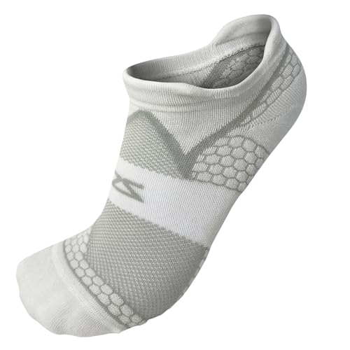 Image of Zensah Grit 2.0 Compression Running Socks - Lightweight Merino Wool No Show Socks for Trail Running, for Men and Women