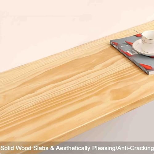 Table pliante murale avec plateau suspendu ultra stable