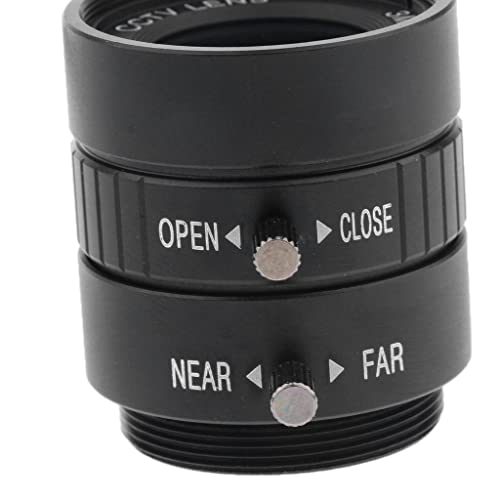 Objectif 3MP 6mm focale fixe avec monture pour caméra de surveillance - 5