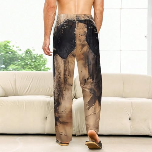Warthog Womens Mens Pajama Pants Lounge Sleep PJ Bottoms with Pockets2
