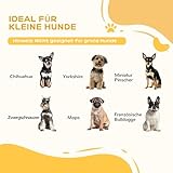 PawHut Absperrgitter Hund 3-teilig, 154,5 x 61 cm Faltbar Hundegitter mit Tür, Türschutzgitter mit 2 Stützfüßen, Freistehend Treppengitter für Küche, Flur, Kaffee