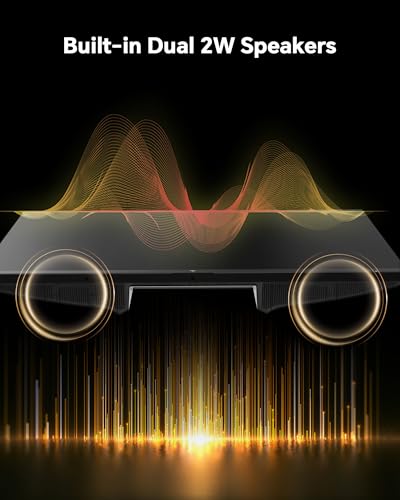 Image of KTC 27 Inch Gaming Monitor 200Hz, 1440P Monitor with Speakers, Up to 210Hz Computer Monitors Fast IPS 1ms, 131% sRGB, Adaptive Sync, Tilt /Swivel /Pivot /Height Adjustment, HDMI DisplayPort, White H27T6