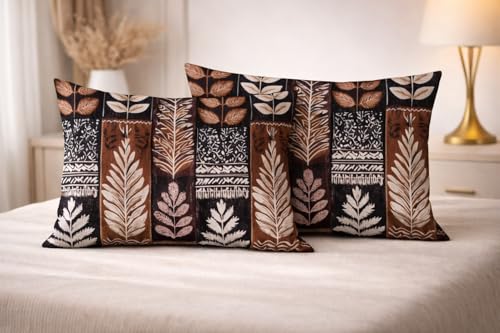 Image of RD TREND Glace Cotton Assorted Pillow Cover Set of 8 (16 Pcs) - Premium 210 TC, Standard Size 18 inchx28 inch | Soft & Breathable Floral Printed Pillowcases for Bedroom & Home | Mix-8