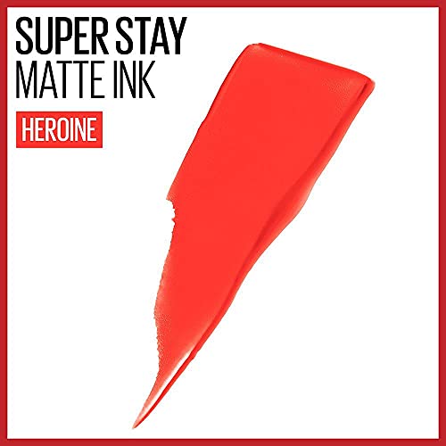 Image of Maybelline New York Super Stay Matte Ink Liquid Lipstick, 25 Heroine, 5g