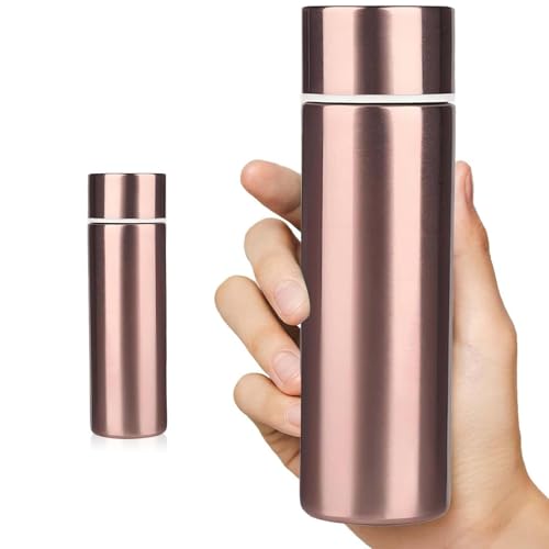 150ml Trinkflasche Klein, Mini Thermosflasche Wasserflasche Klein Kleiner Thermobecher Thermoskanne Klein Wasserflasche Edelstahl Trinkflasche Sport Getränkeflasche Edelstahlflasche