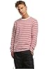 Brandit Jersey Shirt Stripe Long Sleeve Sizes S to 3XL, Red-White, M #3
