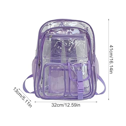 Mochila transparente para evitar pérdidas de material y agilizar accesos 2