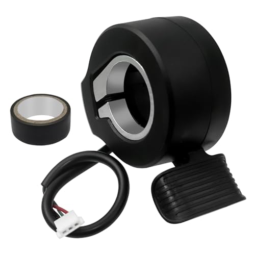 BuxiuGK 1 PCS Electric Scooter Finger Throttle,Scooter Throttle Replacement with Insulating Tape for Electric Scooter E‑Bike Speed Control