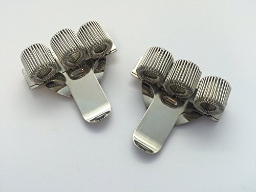 Triple trou en métal Pen Holder avec clip de poche - Les médecins, infirmière, uniforme, etc Cover