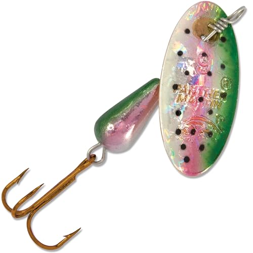 Panther Martin PMH_6_RTH Classic Holographic Spinners Fishing Lure - Rainbow Trout Holographic - 6 (1/4 oz)