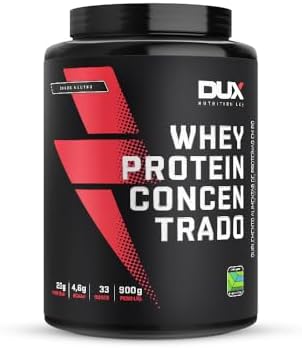 WHEY PROTEIN CONCENTRADO - POTE 900G Sem Sabor - Pote 900g