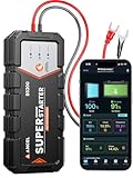 ANCEL BS200 Super Starter - Permanent Connected Auto Starting System with Super Capacitor, Ultra-Safe Car Battery Jump Starter & Battery Monitor, -40℉~176℉ Remote Jump Booster for 3.0L Vehicles
