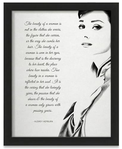 AMERICAN LUXURY GIFTS Beauty of a Woman Quote Wall Art