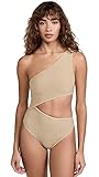 Beach Riot Women's Celine One Piece, Gold, XS