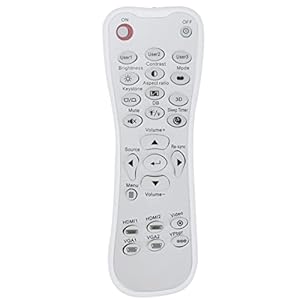 ROLLGAN Ersatz-Fernbedienung GT1080, passend für Optoma DLP-Projektor HD26 GT1080E HD-141X HD-146X HD131XE HD-143X HD-142X UHD300X, keine Hintergrundbeleuchtung