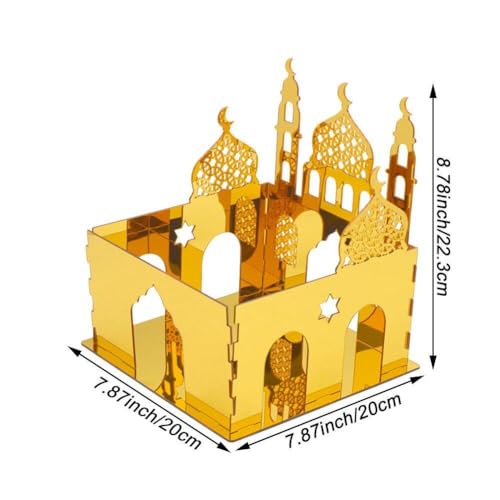 Plateau acrylique Ramadan pour servir vos invités sans risquer de casse - 8