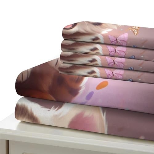 Housse de couette tigre 3D parure de lit 3 pièces garçon et fille - 6