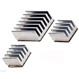 Raspberry 3個 ヒートシンク Pi 2 & 3 1GB (ヒートシンクのみ) ヒートシンク アルミニウム (5セット)