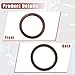 uxcell Engine Crankshaft Oil Seal Rear Main Seal Replacement for Honda Ridgeline 2006-2012 for Honda Accord 2006-2012 No.91214-RCA-A01/91214RCAA01