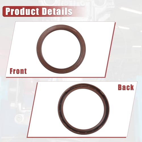 uxcell 2pcs Engine Crankshaft Oil Seal Replacement for Honda Pilot 2005-2012 for Honda Odyssey 2005-2012 No.91214-RCA-A01/91214RCAA01 by uxcell - Image 4