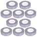 Produktbild 10 Stück PVC Isolierband Klebeband 10 Meter lang 15 mm breit -grau-