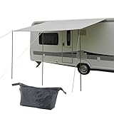 Farbe: grau Hypercamp Sonnensegel Sunny 400\