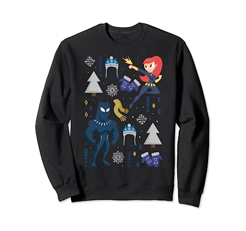 Sweatshirt Marvel Avengers de Noël chaud et confortable pour éviter le froid cet hiver