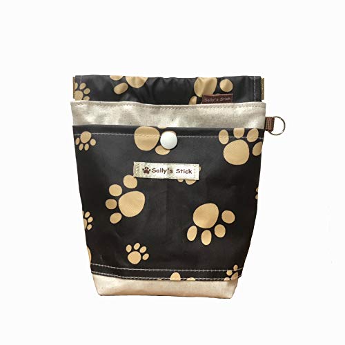 再入荷!!サリーズスティック ワンちゃんのマナーポーチ(ニオイませんワン)中型犬用 肉球柄