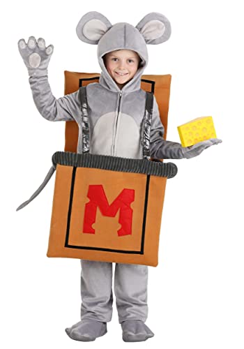 Disfraz Infantil de Rata Atrapada para Halloween miniatura 2