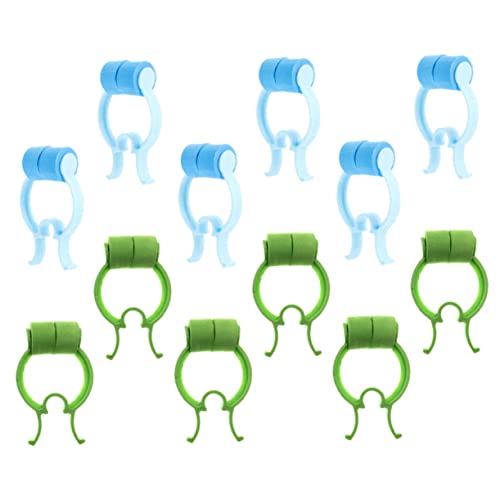 Veemoon Clip Nasale per Allenamento Polmonare, Fermaepistassi Leggero e Comfort, Set 12 Pezzi Design Antiscivolo, Indicata per Uso Quotidiano e Cura dell’epistassi