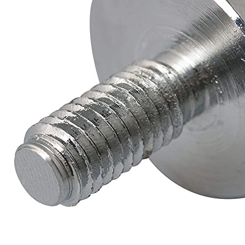 BQLZR 15 mm Stahl-Nylon-Kugel-Metall-Transferlagereinheit, Kugelrad, Förderrolle, M8-Gewinde, Lenkrolle, Traglast: 45 kg