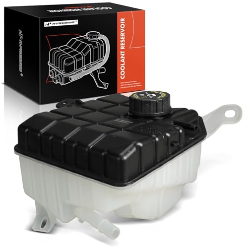 A-Premium Engine Coolant Overflow Recovery Reservoir Tank [with Cap] Compatible