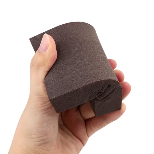 KEILEOHO 30 Stück Schleifschwamm Set, 60, 80, 100, 120, 180, 220 Körnung Schleifschwämme Schmirgelpapier Handschleifer zum Schleifen, Polieren Metall, Holz, Stahl, 10 x 7 x 2,5 cm