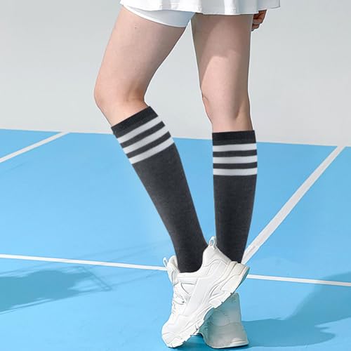 Image of Knee High Socks for Women, Long Tall Knee Tube Socks