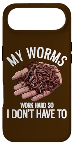 My Worms Work Hard So I Have To Funny ���[�� Farming �X�}�z�P�[�X iPhone Air �p
