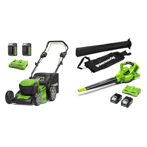 Greenworks 48V (2x24V) Selbstfahrender Akku Rasenmäher &...