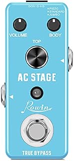 Rowin Tuner Pedal High Precision Chromatic Guitar Tuners Pedal True Bypass