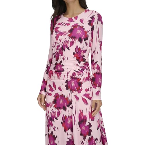 Robe imprimée Calvin Klein à manches longues vêtement premium