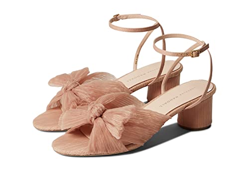 Image of Loeffler Randall Women's Dahlia Pleated Bow Heels with Ankle Strap