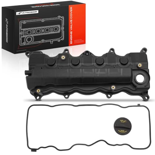 A-Premium Engine Valve Cover, with Gasket, Compatible with Honda Civic 2006-2015, HR-V 2016-2019, L4 1.8L SOHC, Replace # 12310RNAA01, 12310RNA by A-Premium - Used condition - US$39.99