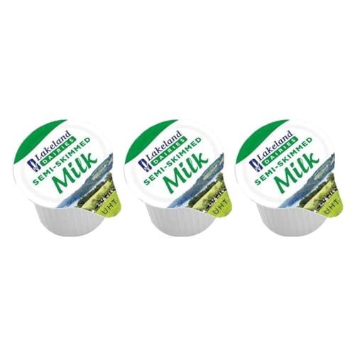 Lakeland Dairies Semi Skimmed Milk Pots 240x12ml