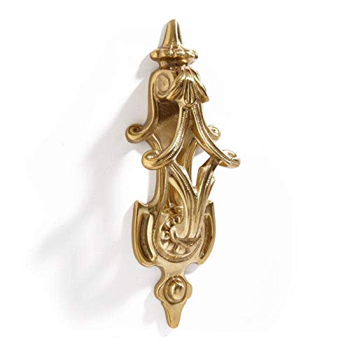 Signature Hardware 325394 8-3/4" X 2-7/8" Solid Brass Cascade Door Knocker #TOP21