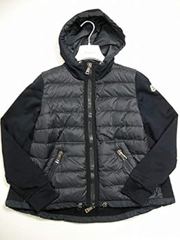 ［新品同様］モンクレール　ダウンパーカー　ダウンニット　ダークネイビー モンクレール ハイブリッドダウン ニットダウン ダウンニット