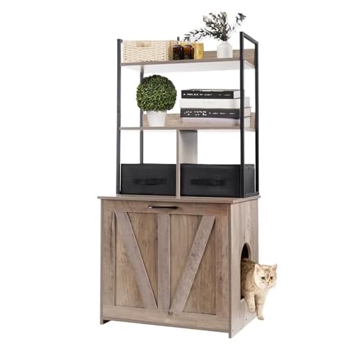 Multi-functional Cat Litter Box Enclosure